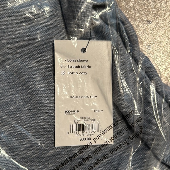 Men’s sleep shirt - Picture 4 of 4